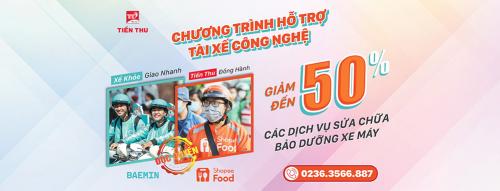 Tiến Thu - Thương Hiệu Tiên Phong Trong Lĩnh Vực Xe Máy Ký Kết Hợp Tác Chiến Lược Hỗ Trợ Tài Xế Công Nghệ