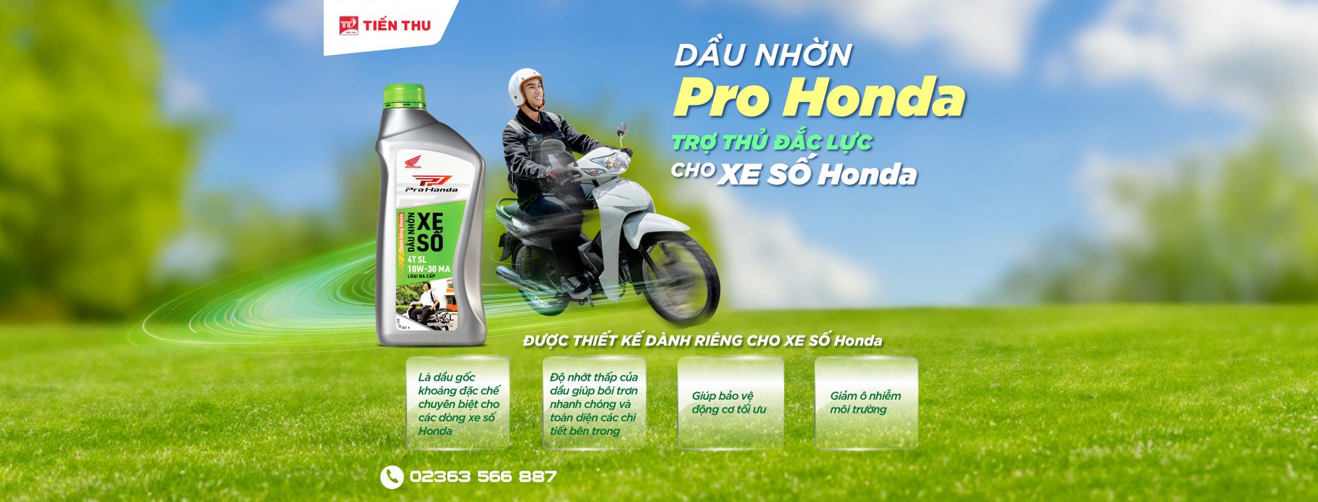  Dầu Nhờn Pro Honda - Trợ Thủ Đắc Lực Cho Xe Số Honda