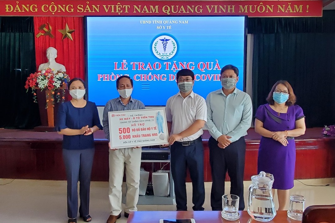  Tiến Thu Đồng Hành Cùng Quảng Nam Trong Công Tác Phòng Chống Dịch Covid-19