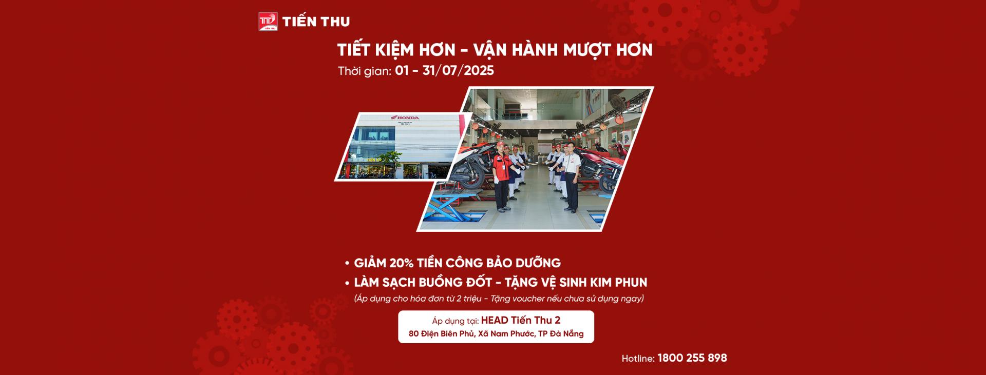 Tiết Kiệm Hơn - Vận Hành Mượt Hơn Cùng HEAD Tiến Thu 2