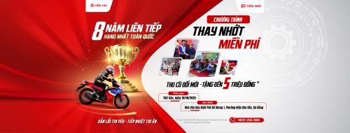 HEAD Tiến Đức #1 Tri Ân Khách Hàng, Thay Nhớt Miễn Phí