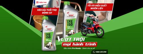 Vượt Trội Mọi Hành Trình - Dầu Nhờn Pro Honda