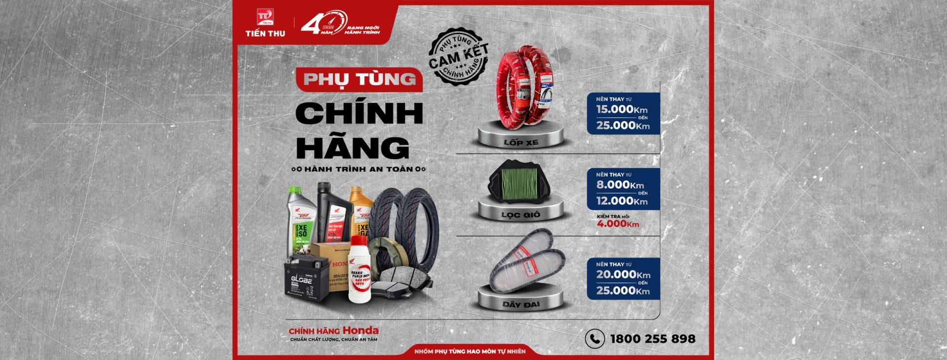 Phụ Tùng Chính Hãng - Hành Trình An Toàn 